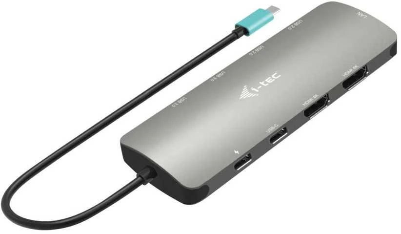 I-tec USB-C prijungimo stotelė su 2x HDMI jungtimis