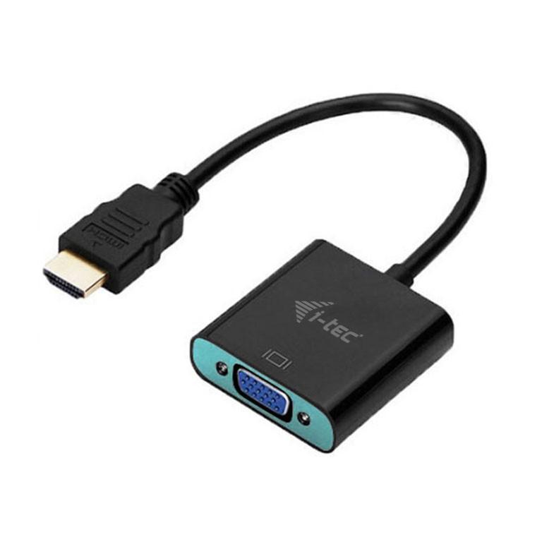 I-tec HDMI2VGAADA kabelių sąsaja / invertavimo adapteris HDMI VGA Juoda