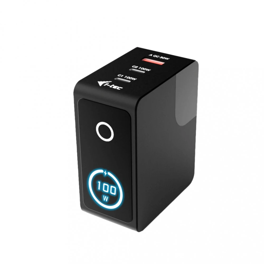 „I-tec“ 100 W USB | 2 x USB-C | 1 x USB-A | LCD | 150 cm