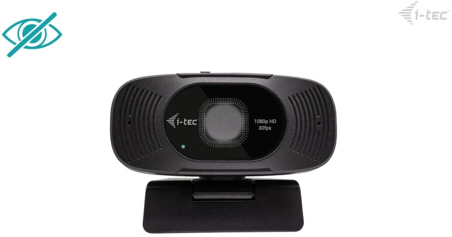 „I-tec“ internetinė kamera „Solomon 200 1080p“ verslo klasės internetinė kamera su dviem mikrofonais ir aido slopinimu