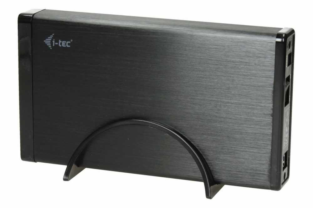 I-tec Mysafe Advanced 3.5" usb 3.0 išorinis dėklas HDD ir ssd diskams sata ii iii juodas aliuminis