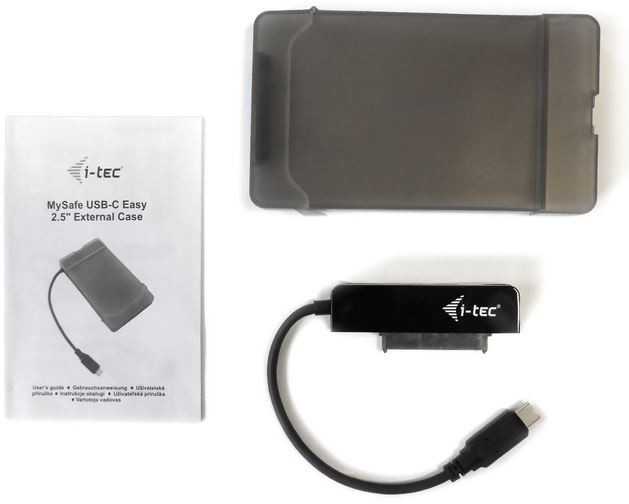 I-tec C31MYSAFEU313 saugojimo diskų korpusas 2.5" HDD / SSD aptvaras Juoda