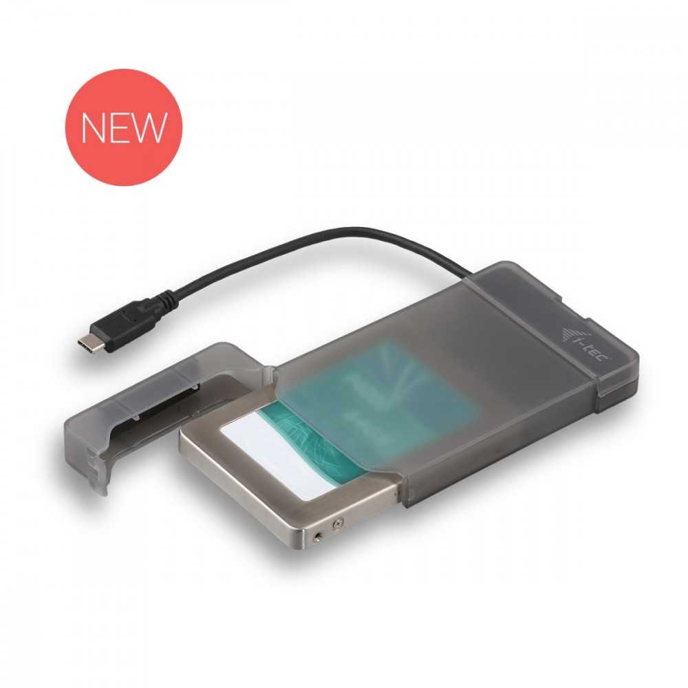 I-tec C31MYSAFEU313 saugojimo diskų korpusas 2.5" HDD / SSD aptvaras Juoda