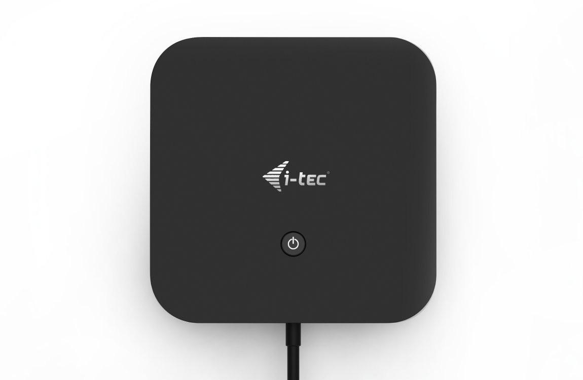 I-TEC USB-C Dual Ekranas MST DS 1xDP 1xHDMI 1xGLAN 3xUSB 3.0 2x USB 2.0 1xUSB-C-Datei 1xGarso / mikrofono lizdas 1x100W USB-C PD