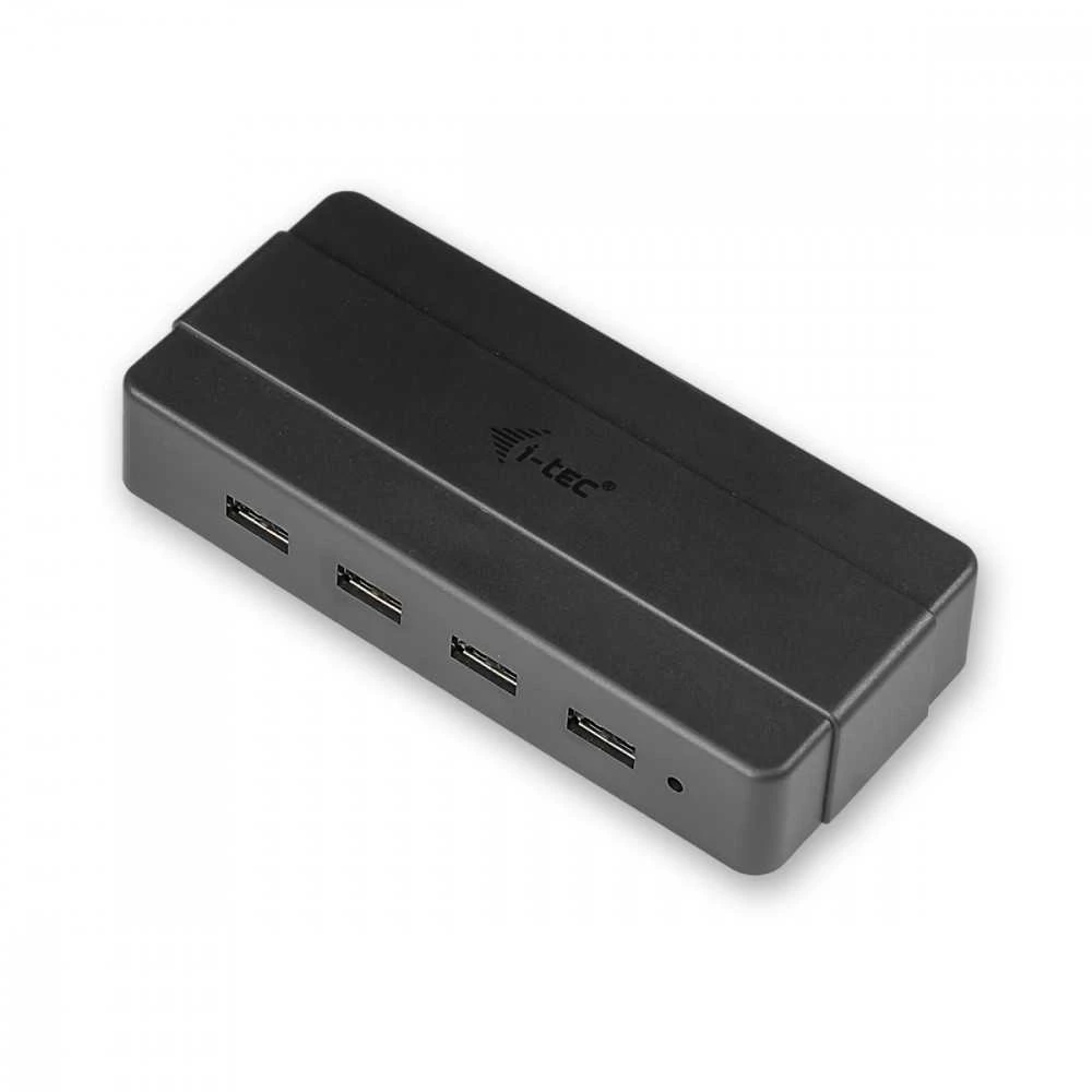 I-tec U3HUB445 sąsajos šakotuvas USB 3.2 Gen 1 (3.1 Gen 1) Type-B 5000 Mbit/ai Juoda