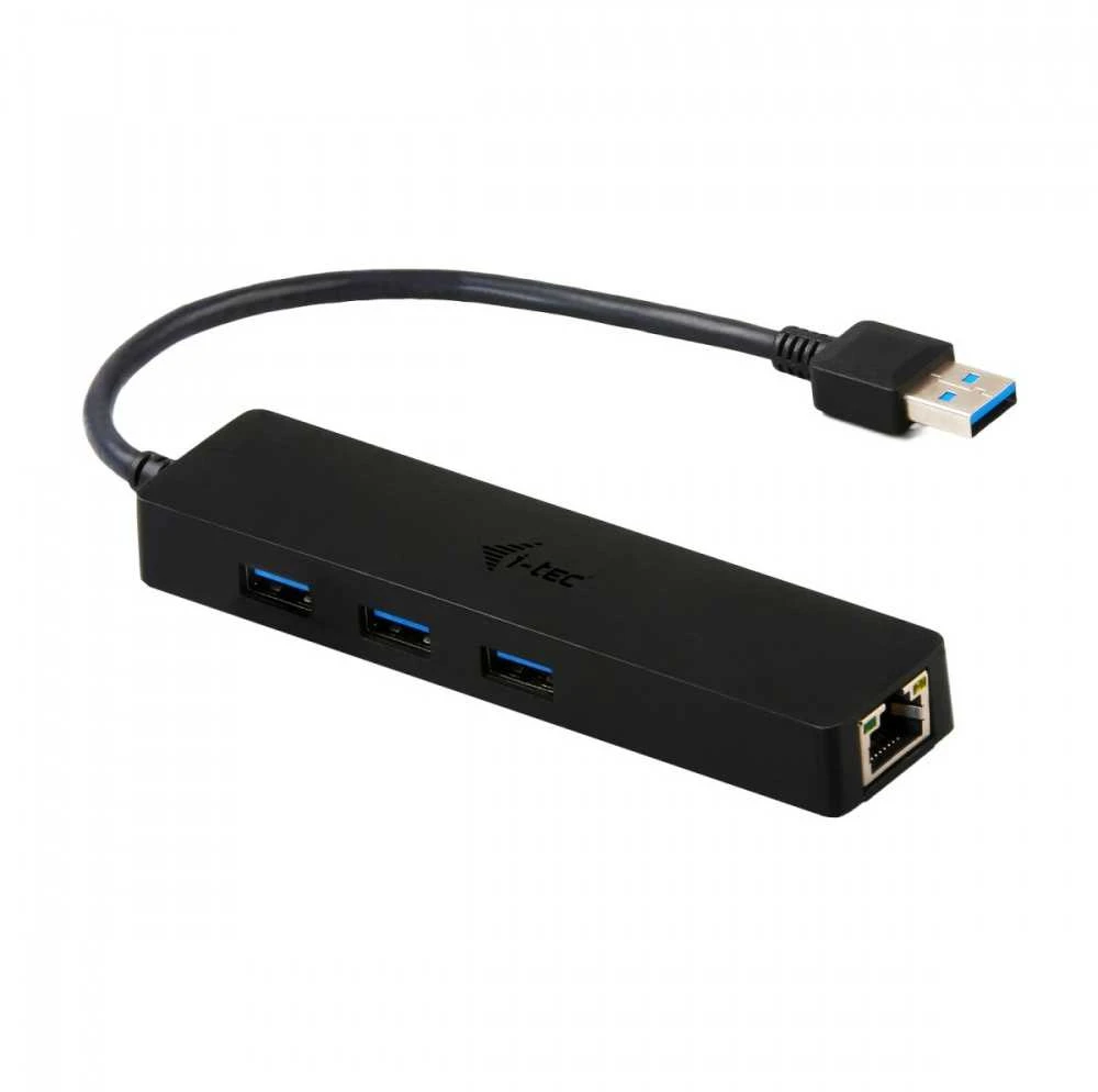 I-tec Advance U3GL3SLIM sąsajos šakotuvas USB 3.2 Gen 1 (3.1 Gen 1) Type-A Juoda