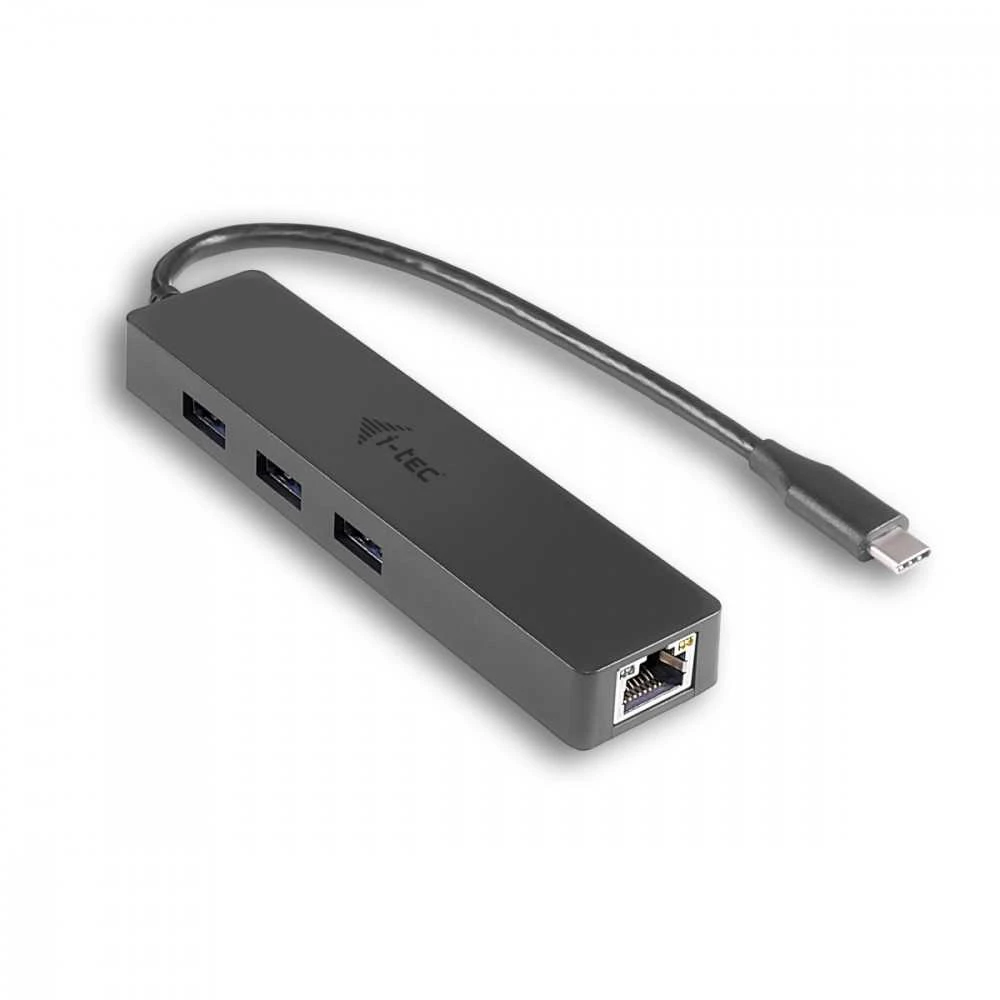 I-tec Advance C31GL3SLIM sąsajos šakotuvas USB 3.2 Gen 1 (3.1 Gen 1) Type-C 5000 Mbit/ai Juoda