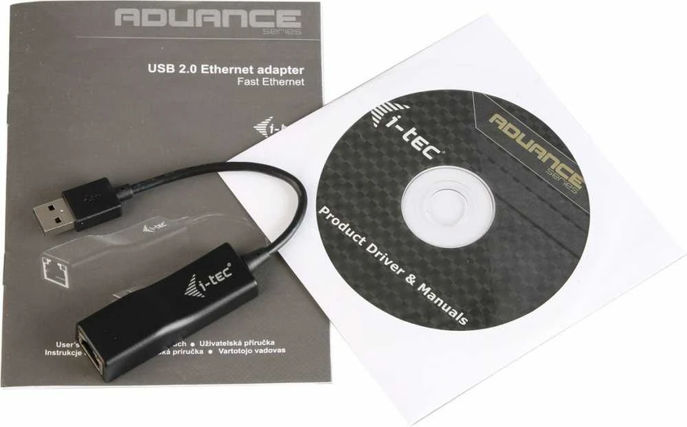 I-tec Išorinė USB 2.0 sparčiojo eterneto 100/10mbps tinklo plokštė