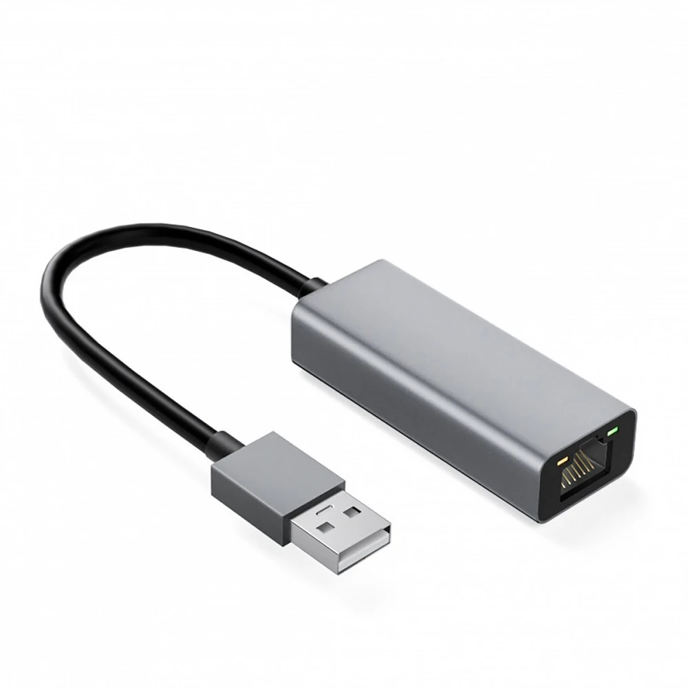 IBox IAARJ aliuminio RJ45 į USB A tipo adapteris 10/100/1000 Mb/s