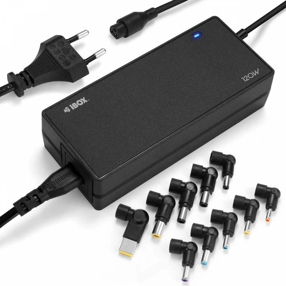 Adapteris - iBox IUZ120WA 120W Vidaus Maitinimo Inverteris Juodas