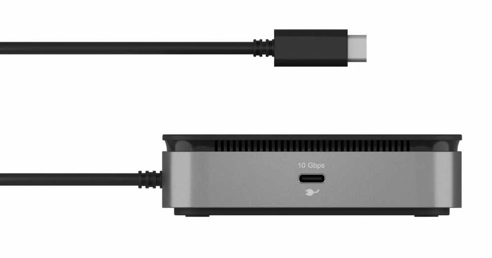RaidSonic ICY BOX IB-DK408-C41 kelių prijungimo stotelė nešiojamiesiems kompiuteriams ir kompiuteriams
