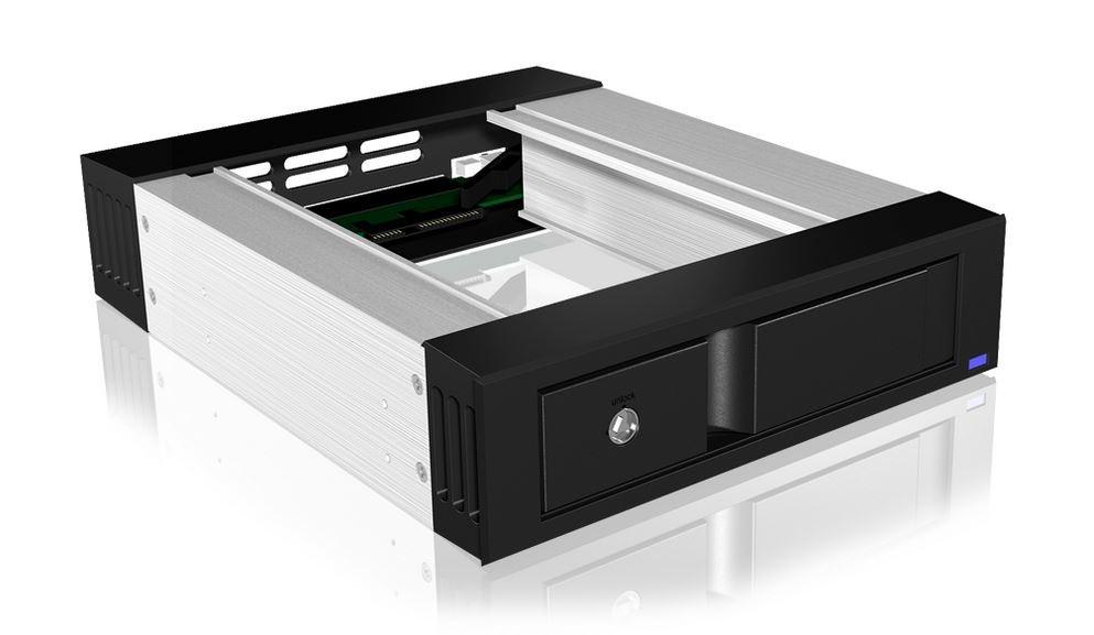 ICYBOX IB-158SSK-B Icy Box montavimo adapteris 5,25 skirtas 3,5 SATA HDD, juodas