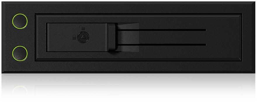ICYBOX IB-166SSK-B Icy Box Trayless Mobile Rack 3.5 SATA/SAS HDD, Juodas