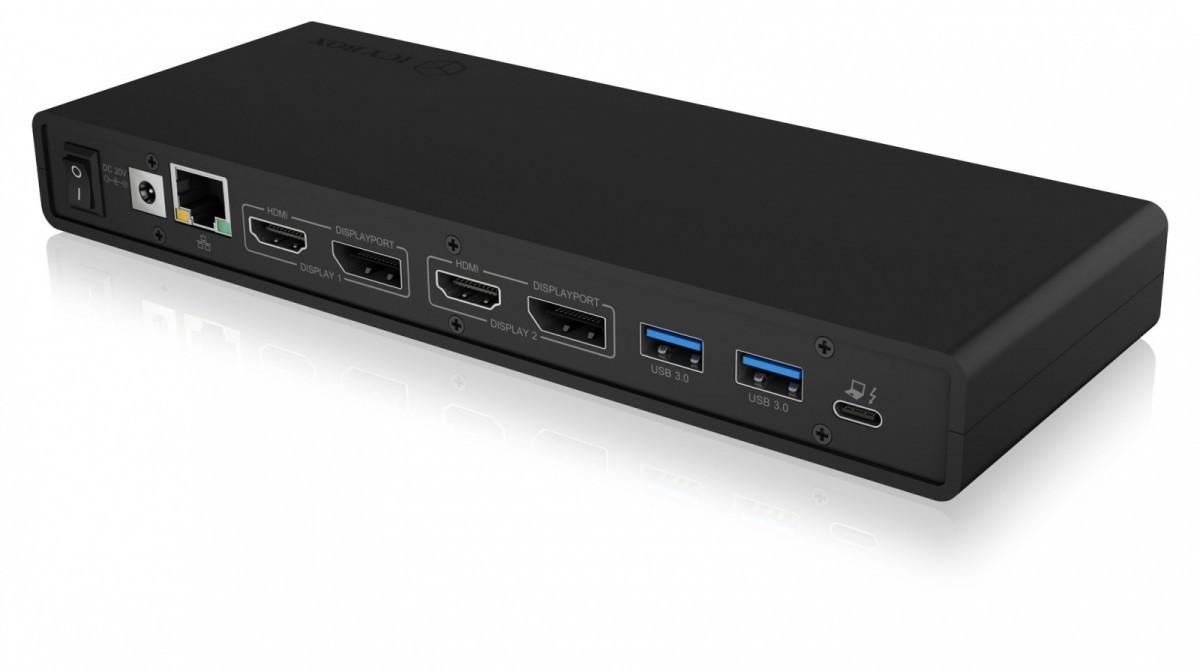 Raidsonic | ICY BOX 13-in-1 USB 3.0 Type-A + Type-C Dock | IB-DK2245AC | Įkrovos stotelė