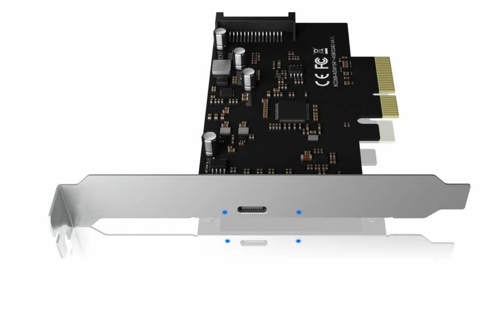 Icy Box IB-PCI1901-C32 PCIe kortelė, Type-C, USB 3.2 (2x2 karta)