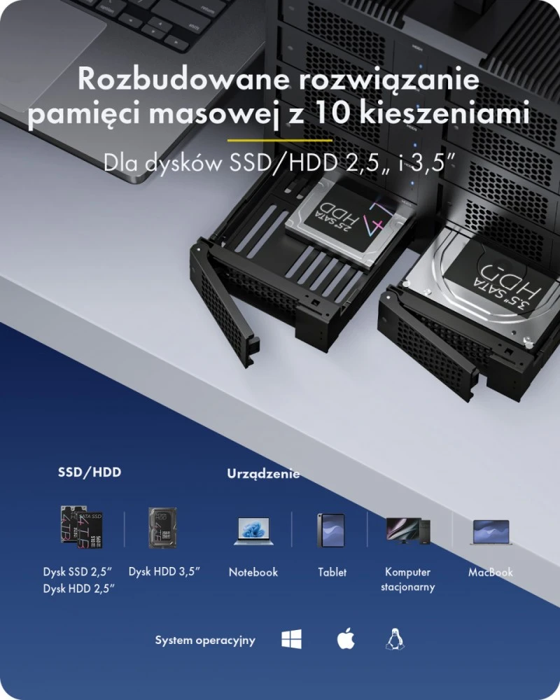 „Icy Box Diamond Case 3710“ kišeninis dėklas (61196)
