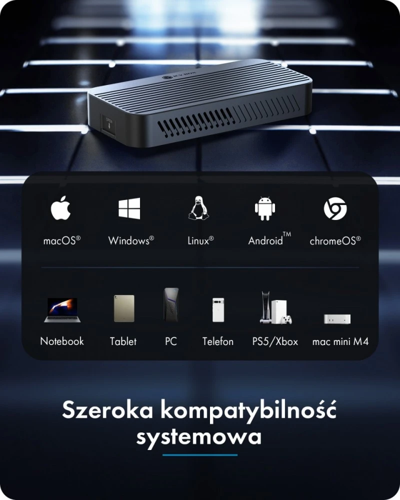 Nezatříděno Carruzzo ICY BOX Diamond Case 1980 SSD korpusas Juoda M.2