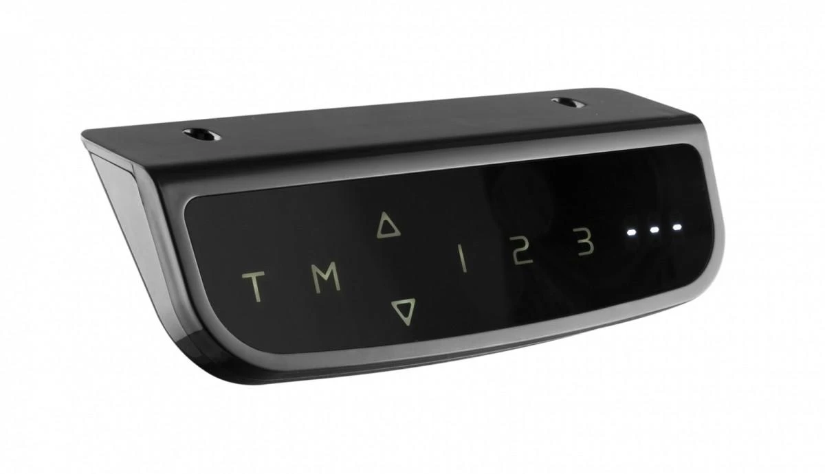 Icy Box RaidSonic ICYBOX IB-EW205B-T Ergonomiškas stalo rėmas Motorizuotas sprendimas sėdėti / stovėti su BIFMA sertifikatu