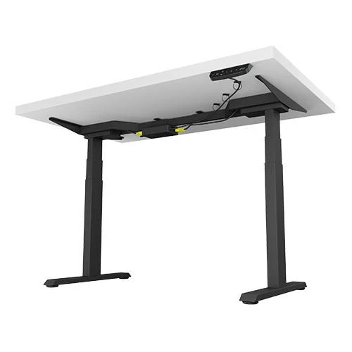 Icy Box RaidSonic ICYBOX IB-EW205B-T Ergonomiškas stalo rėmas Motorizuotas sprendimas sėdėti / stovėti su BIFMA sertifikatu