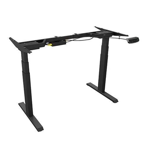 Icy Box RaidSonic ICYBOX IB-EW205B-T Ergonomiškas stalo rėmas Motorizuotas sprendimas sėdėti / stovėti su BIFMA sertifikatu