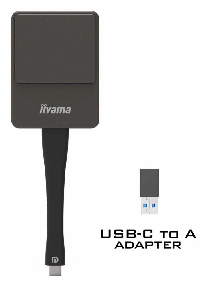 „Iiyama WP D002C“ belaidžio pristatymo USB-C raktas