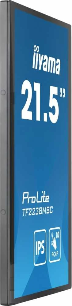 Monitorius „Iiyama TF2238MSC-B1“ – skaitmeninė A formos plokštė – 55,9 cm (22") – LED – 1920 x 1080 pikselių