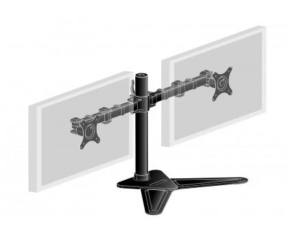 iiyama DS1002D-B1 monitoriaus laikiklis arba stovas 76,2 cm (30") Juoda