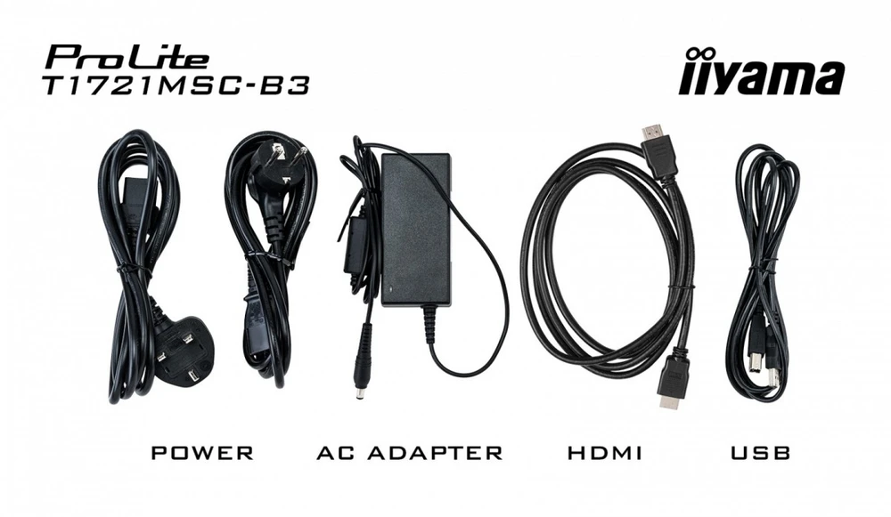 Monitorius iiyama 43,0 cm (17'') 5:4 M-Touch HDMI+VGA (T1721MSC-B3)
