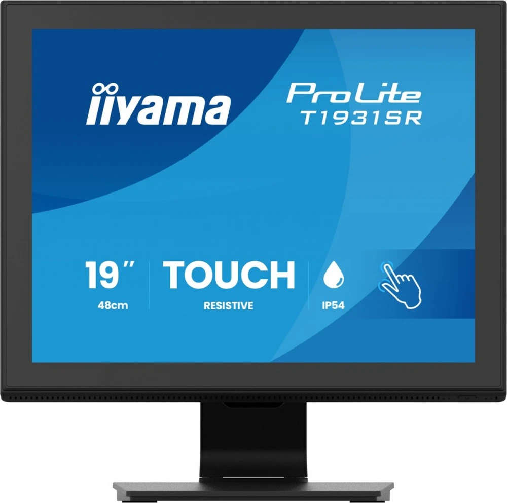 Monitorius iiyama 48.0cm (19'') 5:4 Touch HDMI+DP+VGA (T1931SR-B2S)