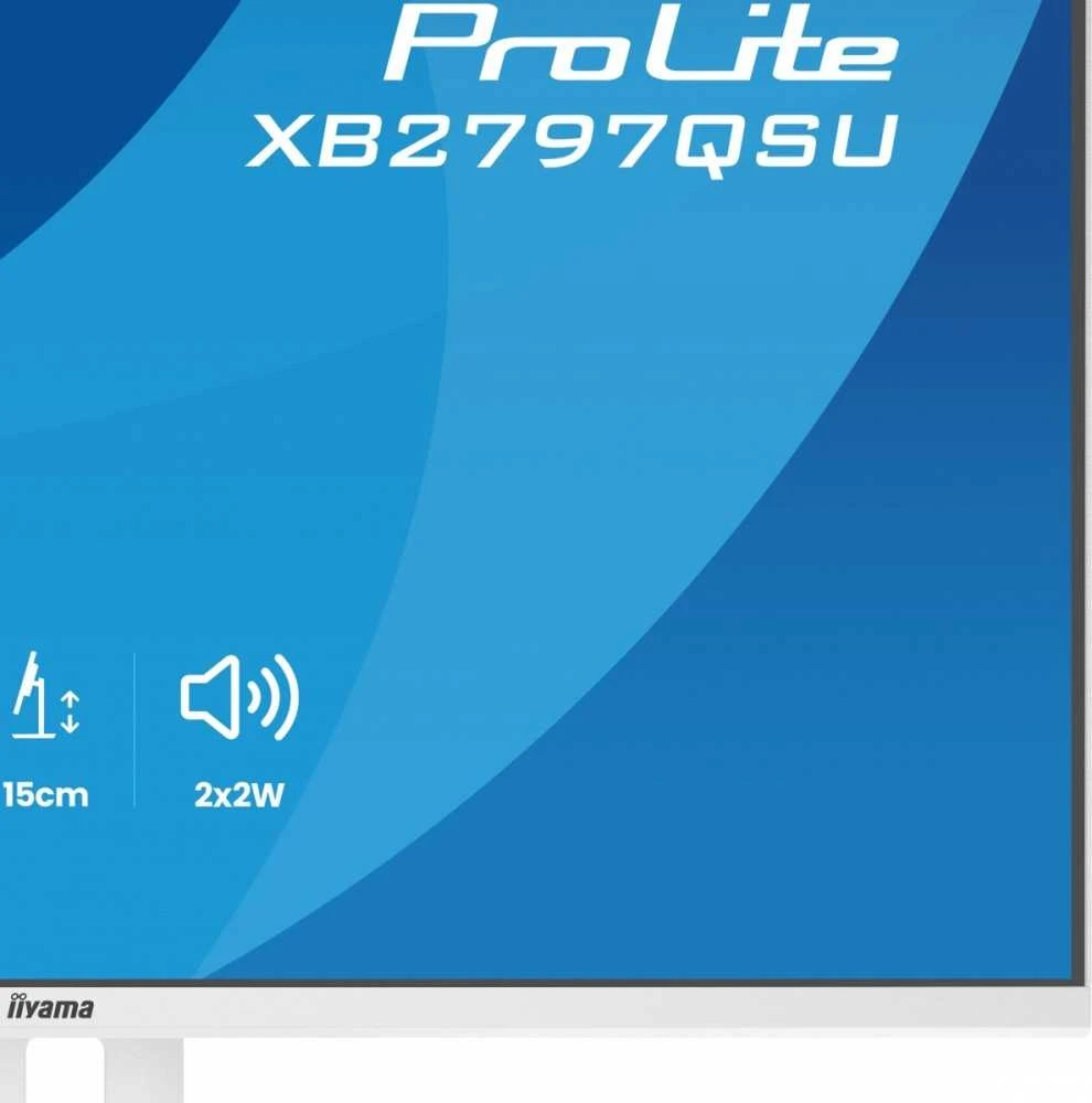 Monitorius iiyama ProLite XB2797QSU-W1 - 75Hz | QHD | IPS | 27" | 1ms