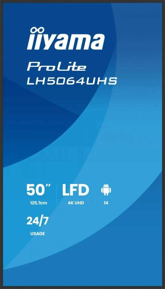 Monitorius iiyama ProLite LH5064UHS-B1AG