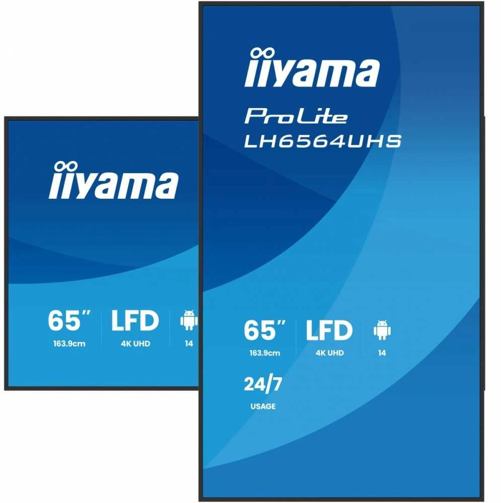 Monitorius iiyama ProLite LH6564UHS-B1AG