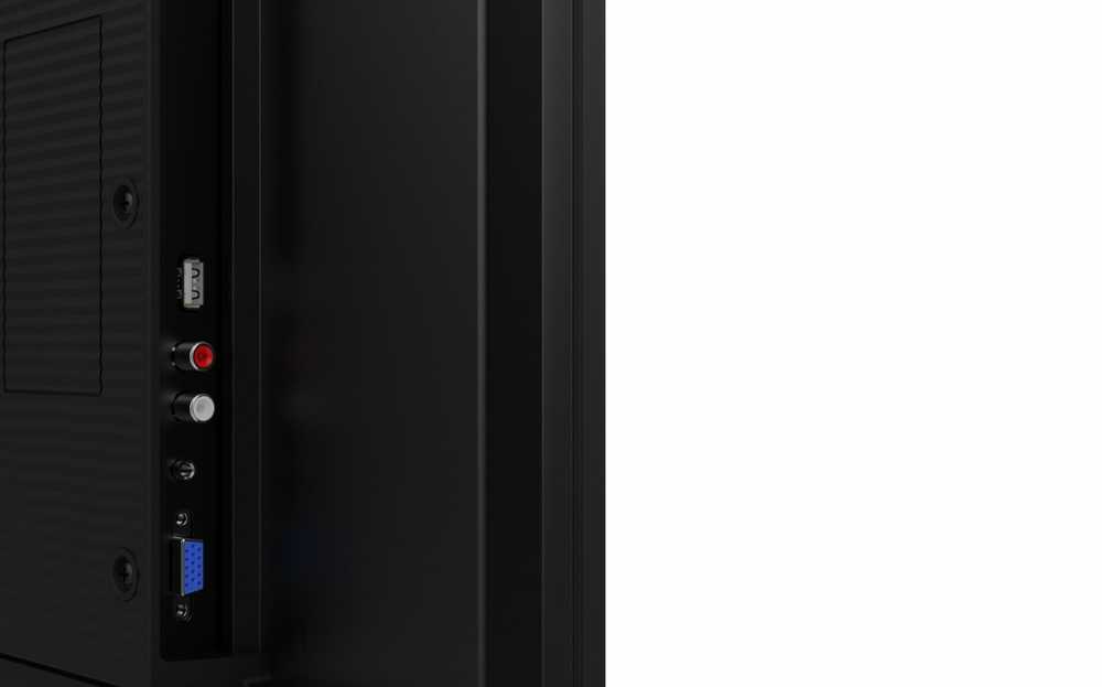 Monitorius IIYAMA LH4341UHS-B2 43 colių 3840x2160 4K UHD IPS skydelis 1precent Haze Landscape ir portreto režimas Garsiakalbiai 2x 10W VGA 3x HDMI 500cd/m2