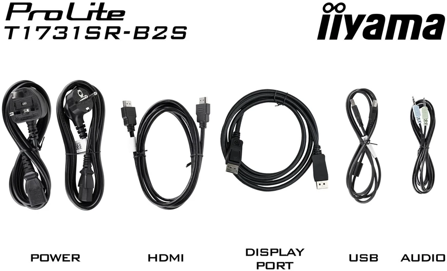 Monitorius iiyama ProLite T1731SR-B2S