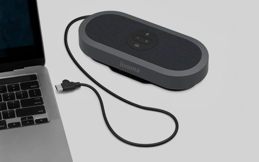 Namų kino sistema Iiyama belaidis pristatymų rinkinys wp-meet03m garsiakalbis/mikrofonas/presenter - USB-C su imtuvu