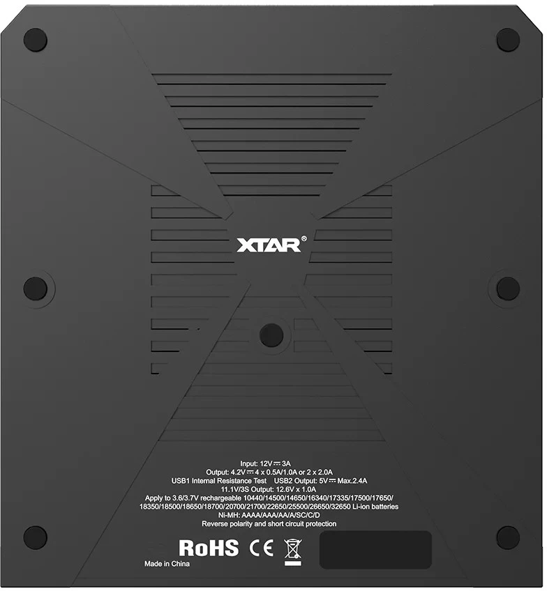 XTAR Dragon VP4L Plus Baterijų įkroviklis