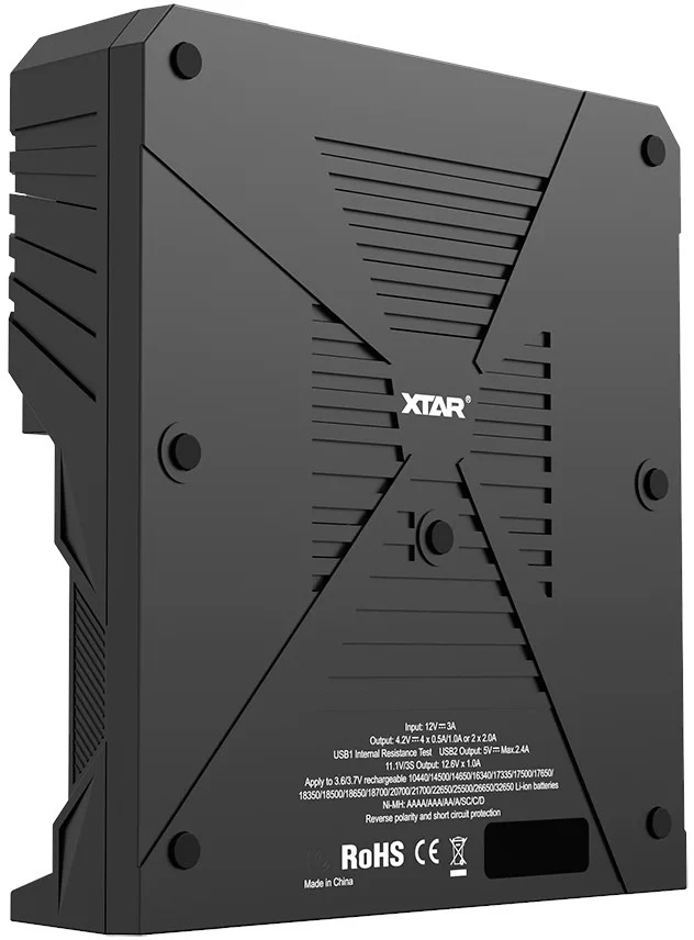 XTAR Dragon VP4L Plus Baterijų įkroviklis