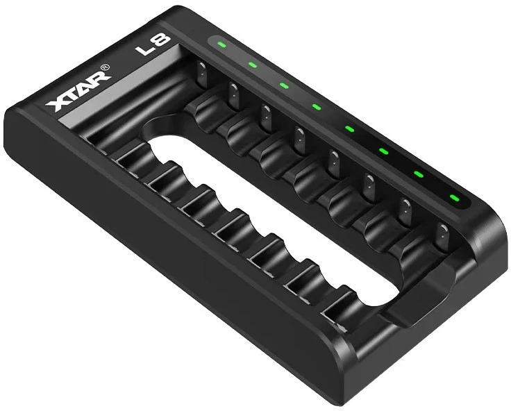 Xtar Baterija charger AA/AAA 1,5 V i 1,2V, smart - 8 slots