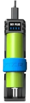 Įkroviklis do akumulatorów powerbank usb-c xtar sc1+