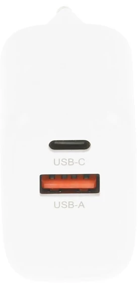 Įkroviklis Movano GaN 30W USB-C PD + USB-A (baltas)
