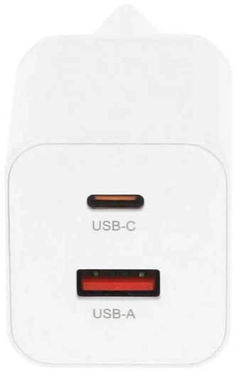 Įkroviklis Movano GaN 45W USB-C PD + USB-A (baltas)
