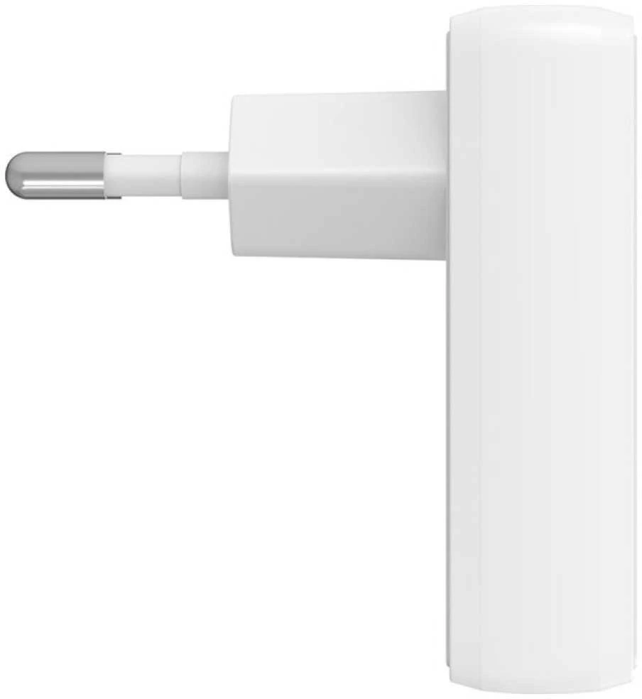 Laidinis įkroviklis 4smarts FlatPlug Duos 20W GaN USB-C + USB-A baltos spalvos