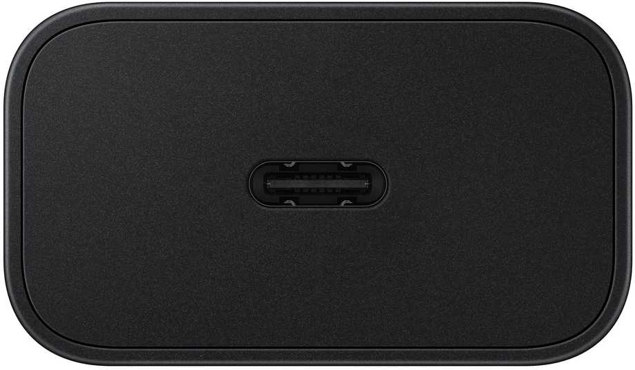 Įkroviklis samsung maitinimo adapteris 25w usb-c greitas įkrovimas 1m juodas