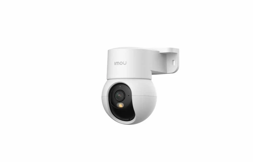 „Imou Ranger Mini“, 5MP belaidė IP kamera, 1/3 colio CMOS, 355 laipsnių panoraminis vaizdas ir 50 laipsnių pakreipimas, H.265/H.264, 20 kadrų per sekundę 1620 pikselių vaizdo kokybė, 3,6 mm fiksuotas objektyvas, naktinio matymo atstumas iki 10 m, „micro SD“ kortelė iki 512 GB, 8 kartų skaitmeninis priartinimas, 1x RJ45 jungtis, mikrofonas ir garsiakalbis.