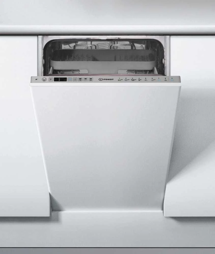 Indaplovė for installation Indesit DSIO 3T224 CE (width 44.8cm, Internal, sidabrinis color)
