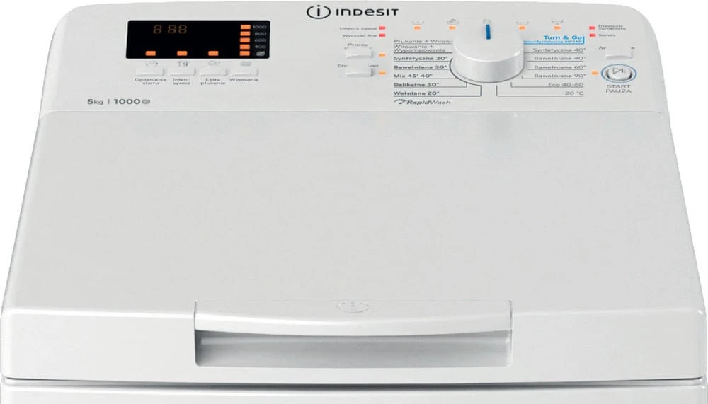Skalbimo mašina Indesit INDESIT Skalbimo mašina BTWS50400PLN