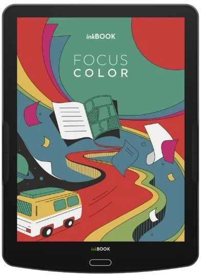 Skaitytuvas inkBOOK Focus Color juoda