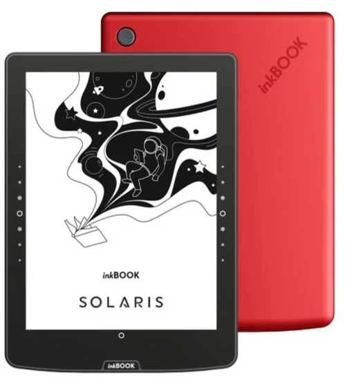INKBOOK Solaris el. knygų skaitytuvas, raudonas