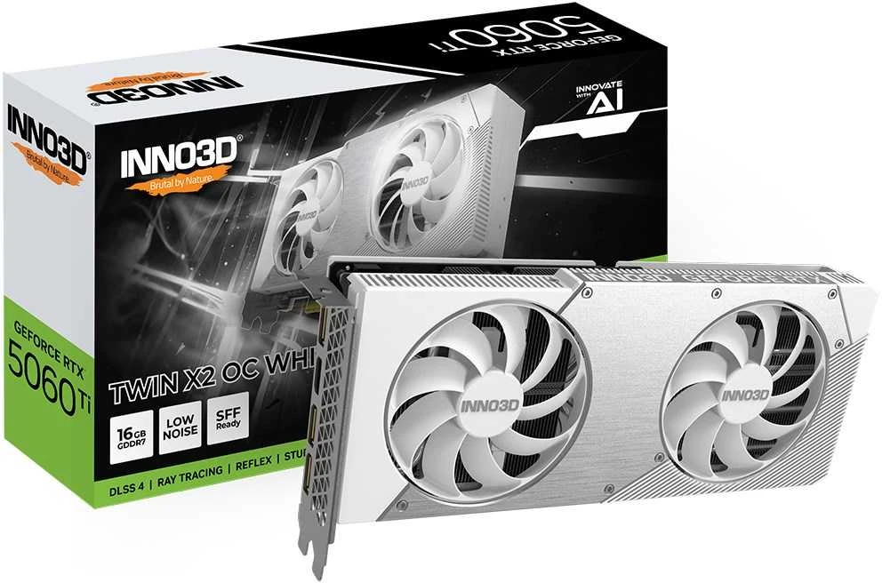 INNO3D GeForce RTX 5060 Ti TWIN X2 OC NVIDIA 16 GB GDDR7