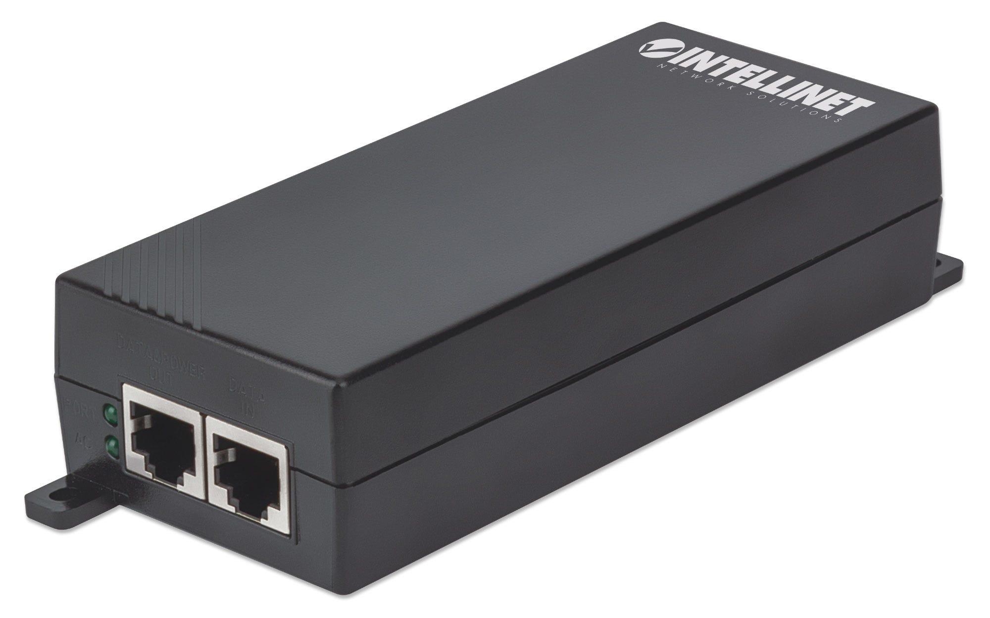 Intellinet PoE+ purkštukas IEEE 802.3af 1 prievado RJ45 Gigabit 30W